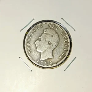 Dos decimos - 1895 - Anverso