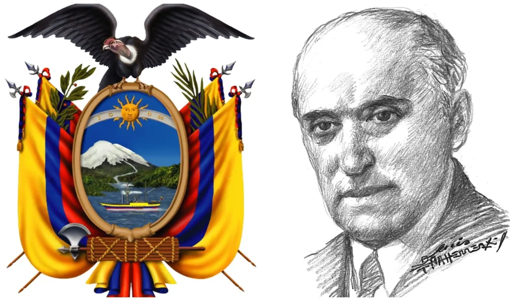 Escudo Ecuatoriano en Monedas Crónica Heráldica de la República Pedro Pablo Traversari Salazar