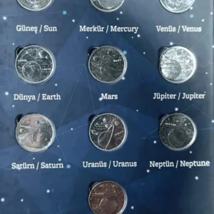 Set Completo Turquía 2022 - Sistema Solar - Monederia Cuenca