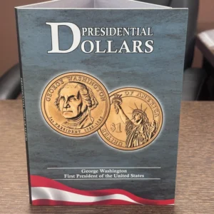 Álbum Coleccionador para Monedas de 1 Dólar Presidentes EEUU 1