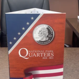 Álbum Coleccionador para Monedas de 25 Centavos Parques USA (2010-2021) 1